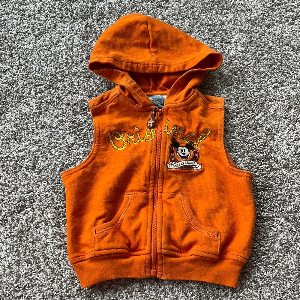 Original by Mickey 24 month western style hooded vest